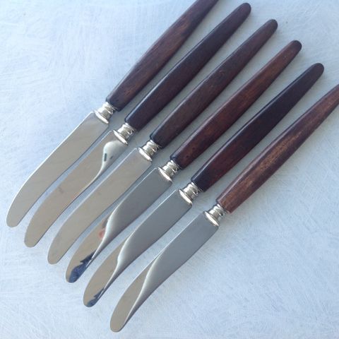 Kniver Norske retro / vintage / teak. NORWAY