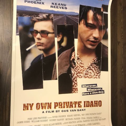 My own private Idaho Kinoplakat