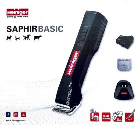 PRISGARANTI Heiniger Saphir Basic - cordless battery clipper The perfect choice