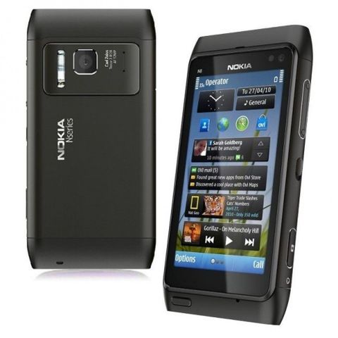 Nokia N8 grey 12MP Gorilla Glass. Ulåst. Klasse C