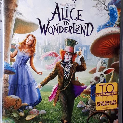 DVD.ALICE IN WONDERLAND.