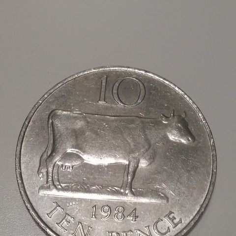 Guernsey, 10 Pence 1984 kv 01