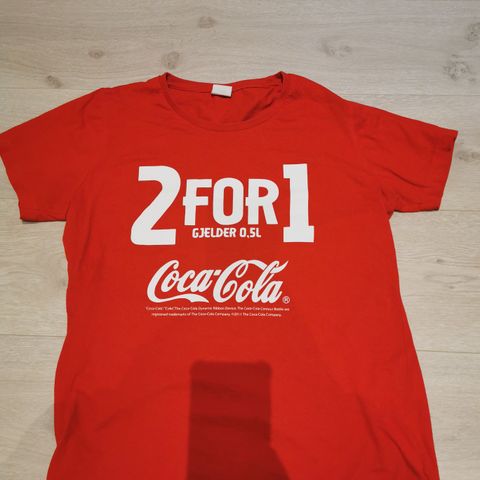 Coca Cola t-skjorte str XL