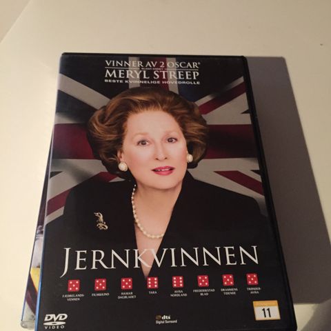 DVD Jernkvinnen. - Out of Sight.  - Familiefilmer 3stk.    Norske tekster