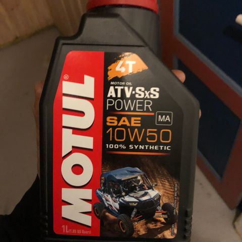 Olje Motul SAE 10W50 4T Synthetic POWER ATV SxS 1L