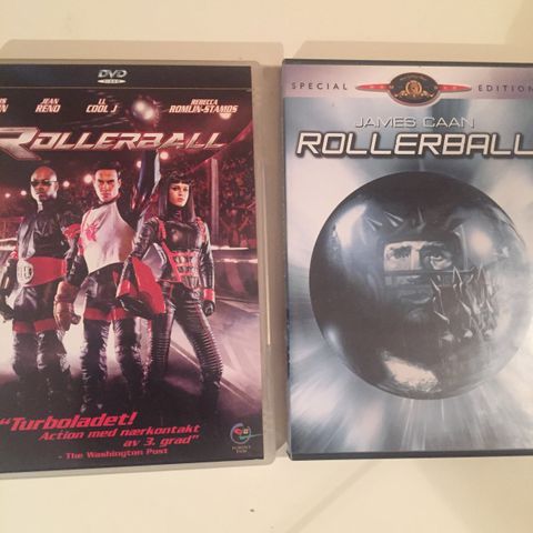 DVD Rollerball.    Norske tekster