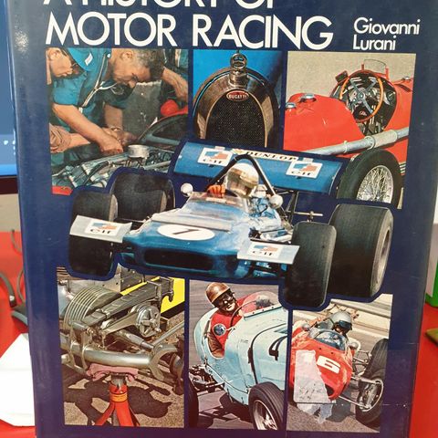 A history of  motor racing bok