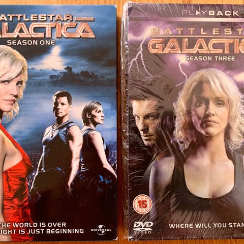 Battlestar Galactica - Komplett sesong 1 og 3