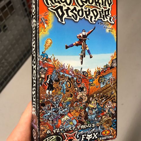 New World Disorder VHS Legendarisk sykkelfilm fra 2000