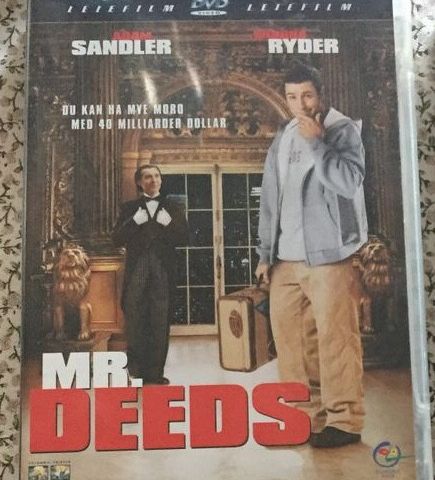 Helgetilbud! - DVD - Mr. Deeds - komedie - Adam Sandler, Winona Ryder