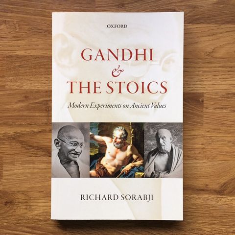 Gandhi and the stoics