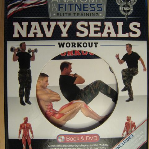 Navy Seal Workout DVD med bok