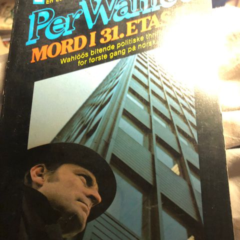 Per Wahlø sin bok Mord i 31  etasje til salgs 