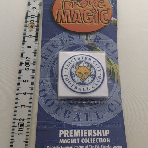 Leicester City Kjøleskap Magnet Premier League 1996 original/vintage FV21
