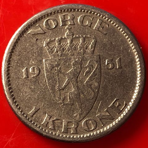 1 kr 1951.  (18)