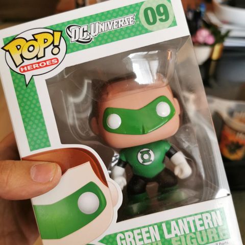 Strøken Funko Pop #09 Green Lantern!