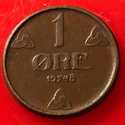 1 øre 1948.  (76)