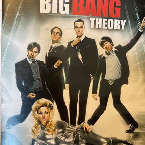 The big bang theory sesong 1-6 (norsk tekst)