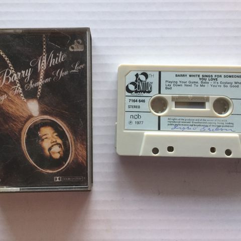 BARRY WHITE - MUSIKK KASSETT (MC)