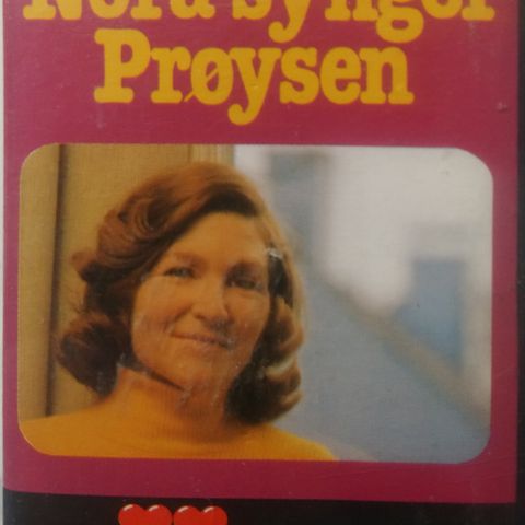 Kassett. Nora synger Prøysen