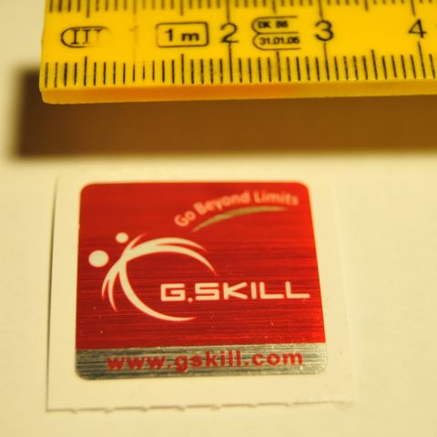 Metall-klistremerke - G-skill