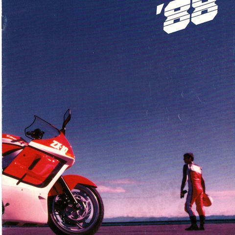 Kawasaki MC-Katalog 1988 Norsk