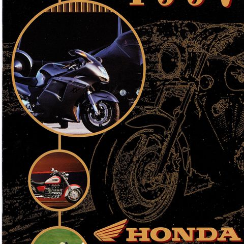 Honda MC-Katalog 1997 Norsk