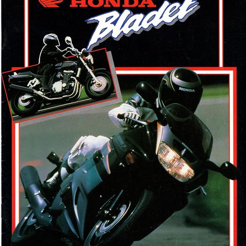 Honda MC-Katalog 1993 Norsk