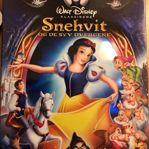 Snehvit og de syv dvergene DVD