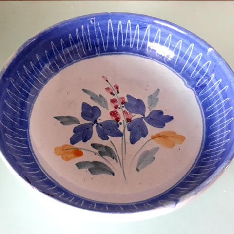 Vintage norsk keramikk bolle/skål, Graveren?