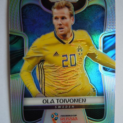 Fotballkort Panini Prizm Russia World Cup 2018 - Ola Toivonen Silver Refractor