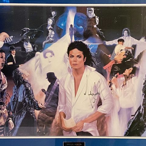 "Making History" (64/400) personlig signert av Michael Jackson