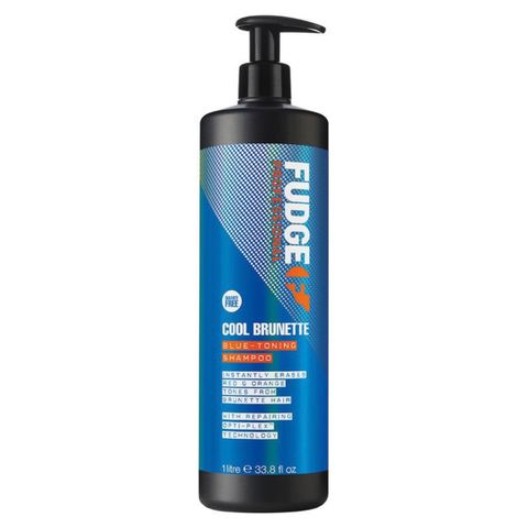 Fudge cool brunette blue toning shampoo