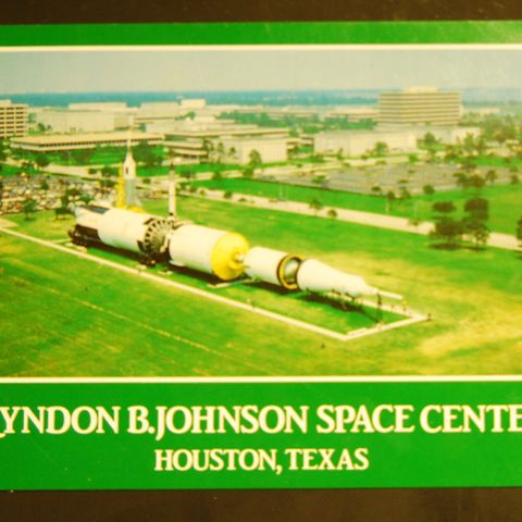 Lyndon B. Johnson Space center 1986, sendes fraktfritt