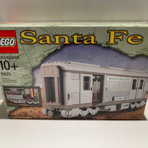 100% Uåpnet Lego 10025 Tog Santa Fe Train