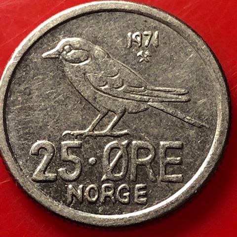 25 øre 1971. (244)