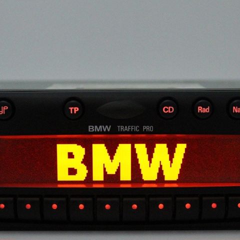 Original BMW Traffic Pro Navigasjons Radio