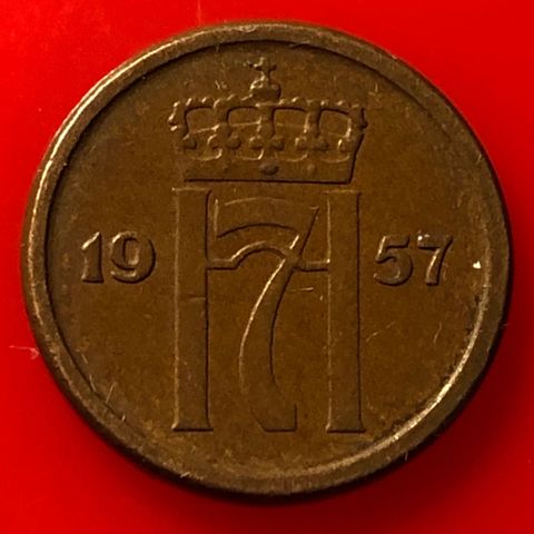 1 øre 1957. (278)