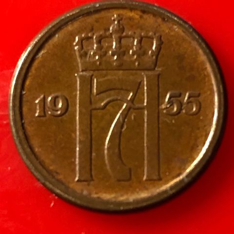 1 øre 1955. (283)