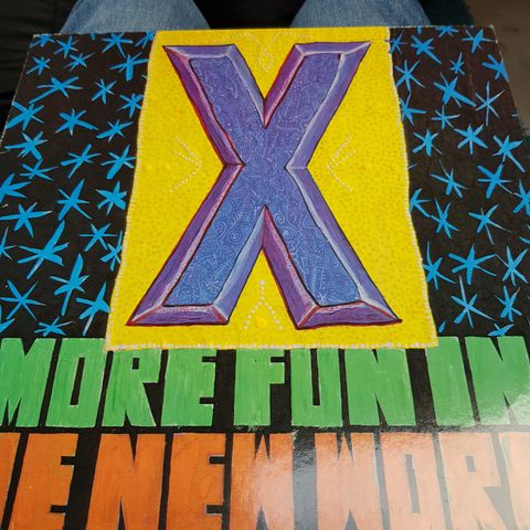 X  - More fun in the real world. Old school Punk fra California