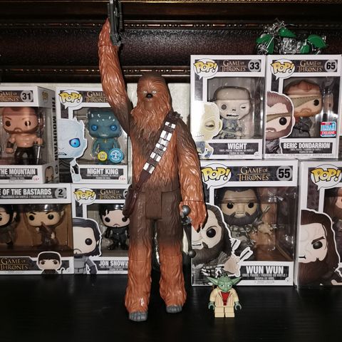 Chewbacca og Yoda