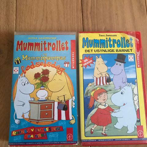 Mummitrollet VHS