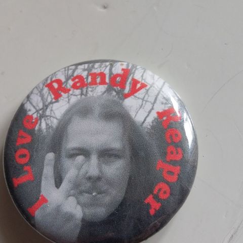 I LOVE RANDY KEAPER Button. SO65