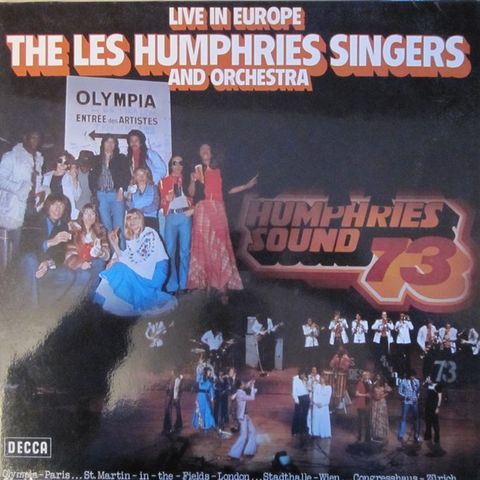 The Les Humphries Singers* And Orchestra - Live In Europe (LP, 1973)