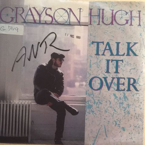 Grayson Hugh – Talk It Over(7", Single, Promo 1988)