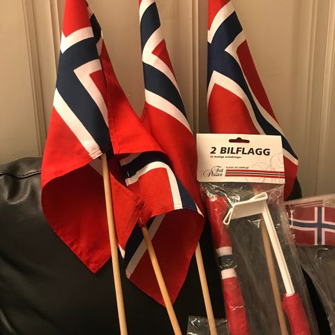 Norge flagg - Til salgs