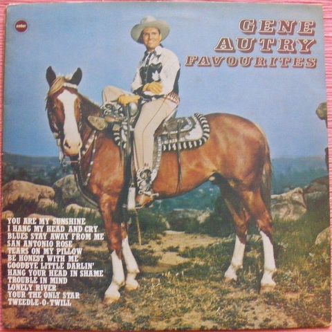 Gene Autry - Favourites (LP, 1976)