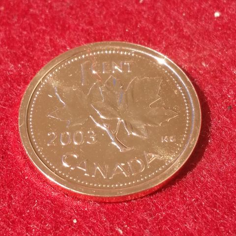 1 cent Canada 2003 P, prooflike (T171)
