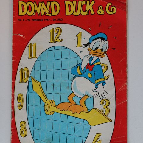 DONALD DUCK BLADER 1967