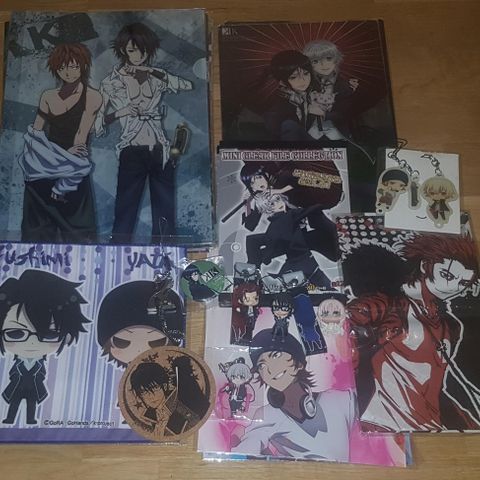 K project anime samling selges!!